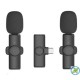 Microfono Bluetooth 2 a 1 Lavalier