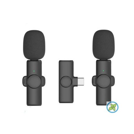 Microfono Bluetooth 2 a 1 Lavalier